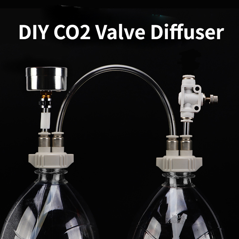 Aquarium Liquid Carbon - DIY Dyfuzor zaworu CO2 Zaopatrzenie akwarium