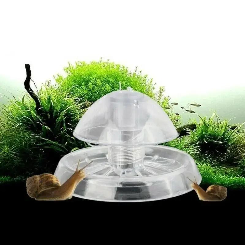Planted Aquarium Cleaning - 2026 Nowa przezroczysta plastikowa pułapka na