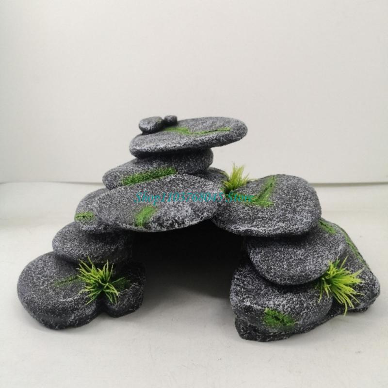 Aquarium Driftwood - R53F Akwaria Rock Stone Cave Dekoracje