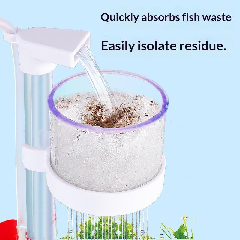 Planted Aquarium Cleaning - 1 zestaw teleskopowego filtra akwariowego z