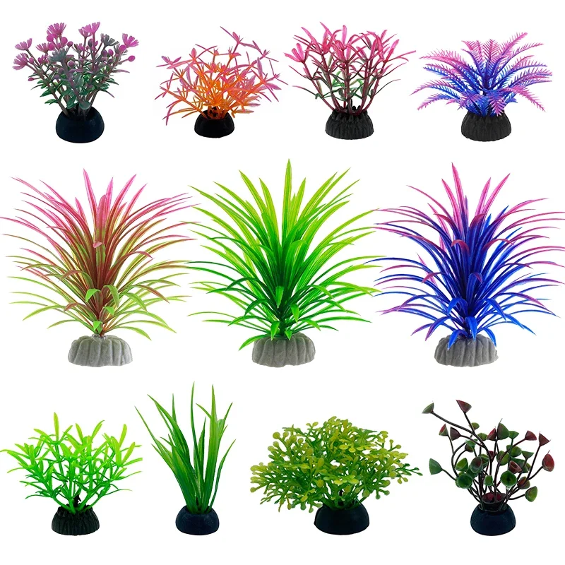 Aquarium Plants Live - Akwarium z PVC Dekoracyjna symulacja Sztuczne