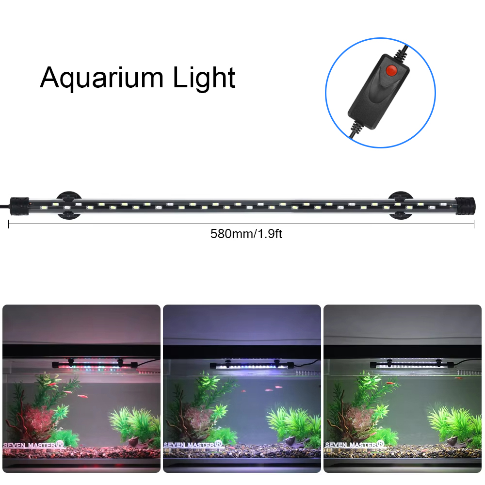 Aquarium Plant Substrate - 58CM oświetlenie do akwarium LED lampa