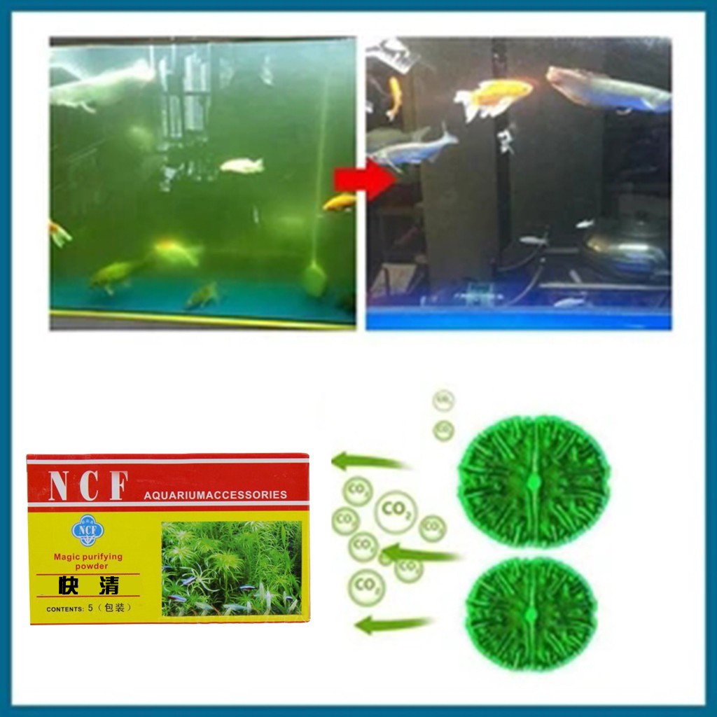 Aquarium Moss - Proszek do oczyszczania wody w akwarium
