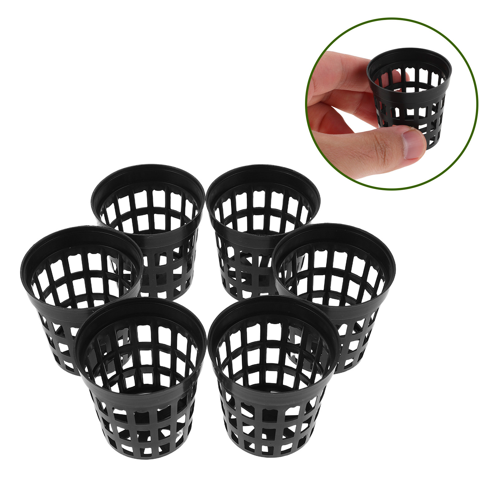 Aquarium Plant Holder - 40 sztuk – plastikowe koszyki z