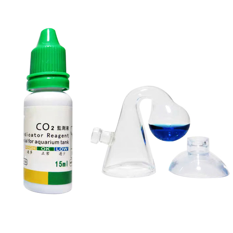Aquarium Liquid Carbon - Wskaźnik CO2 w akwarium Monitor rozwiązania