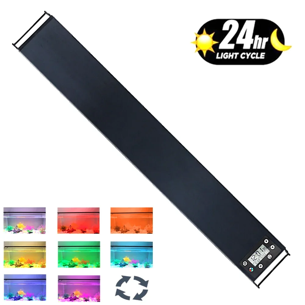 Akwarium 120 cm, oświetlenie L – Aquarium Plant Light recenzja i cena