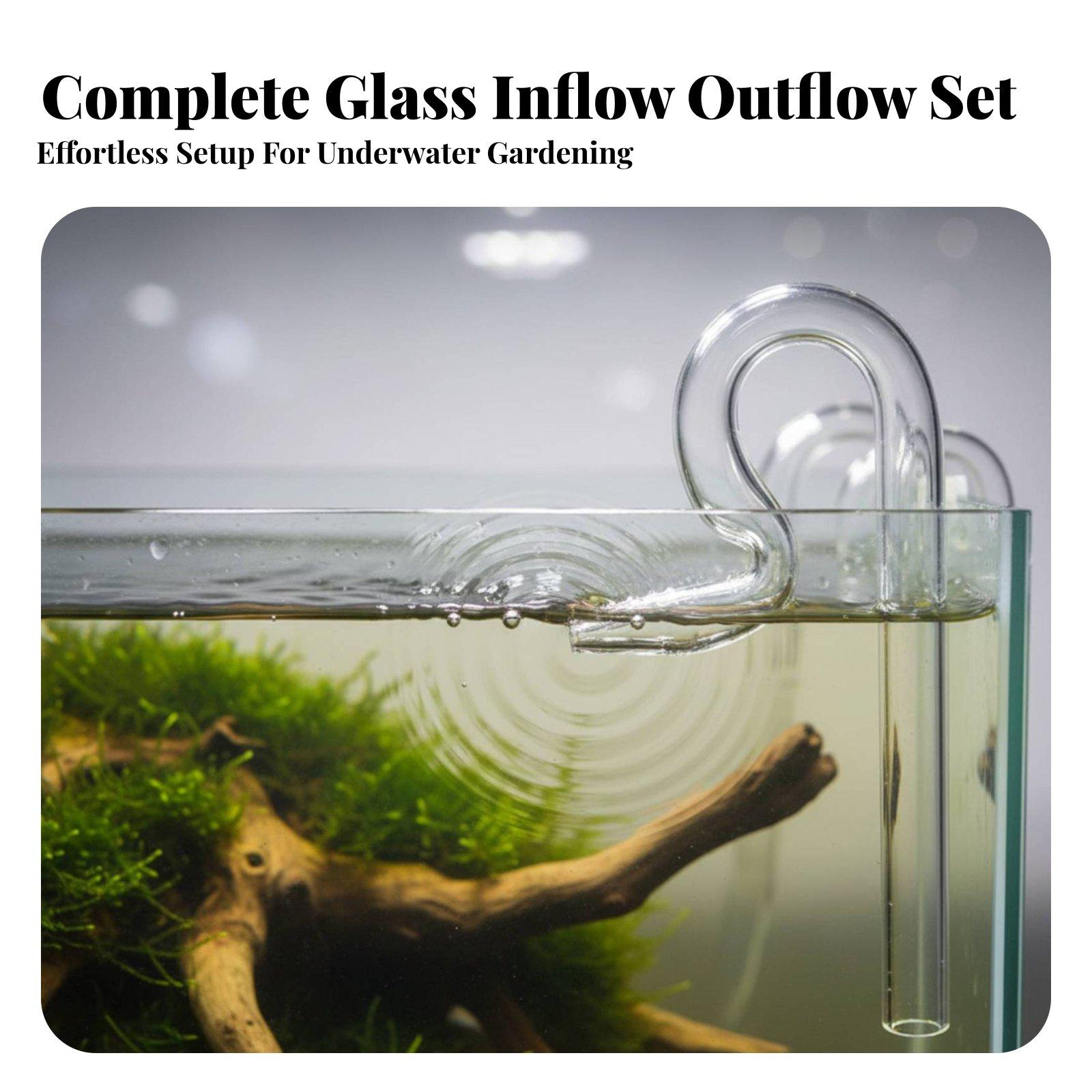 Szklana rura Lily Pipe do akwa – Aquarium Planted Tank Filter recenzja i cena